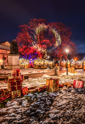 Marché de Noël Fééri que à Thonon-les-Bai ns