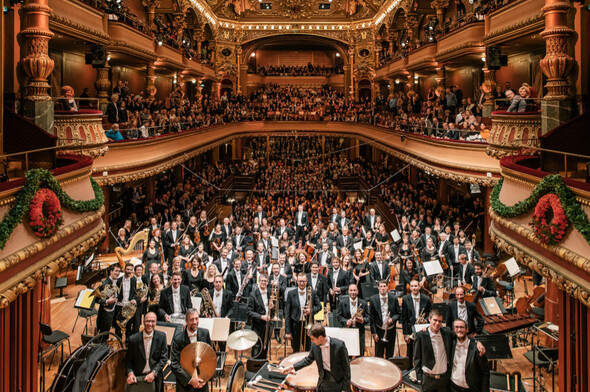 Strauss & Yann Robin par I'Orchestre de la Suisse Romande (OSR) - Quatuor Tana