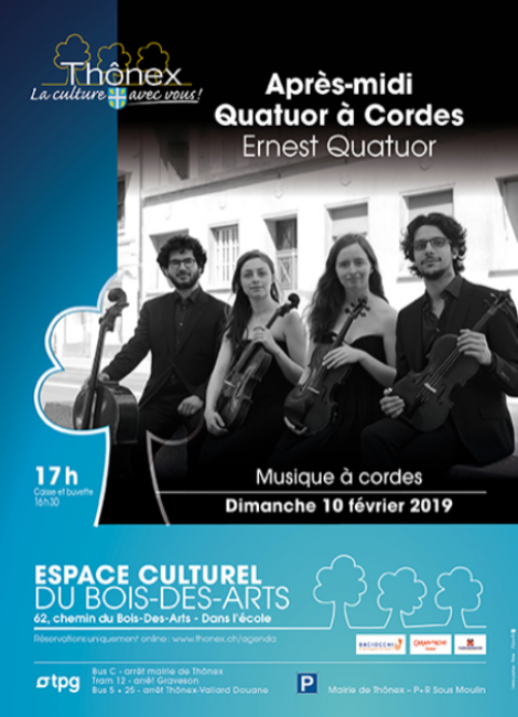 APRÈS-MIDI QUATUOR À CORDES