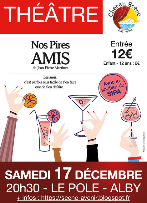 Soirée théâtre « Nos Pires Amis »