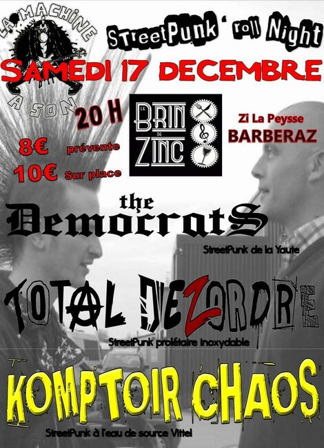 Total Dezordre x The Democrats x Komptoir Chaos