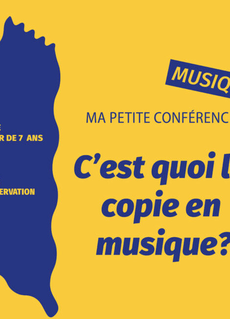 Ma Petite Conférence Musique