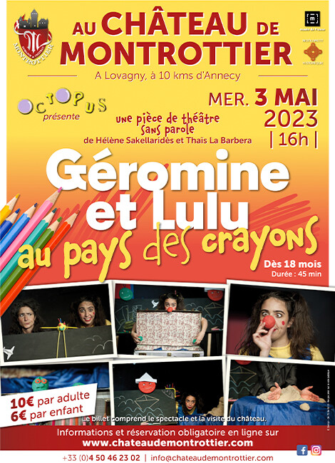 Géromine et Lulu au pays des crayons