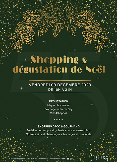 SHOPPING & DÉGUSTATION DE NOËL