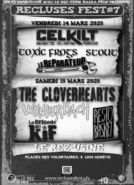 RECLUSES FEST #7 – SPÉCIAL SAINT PATRICK