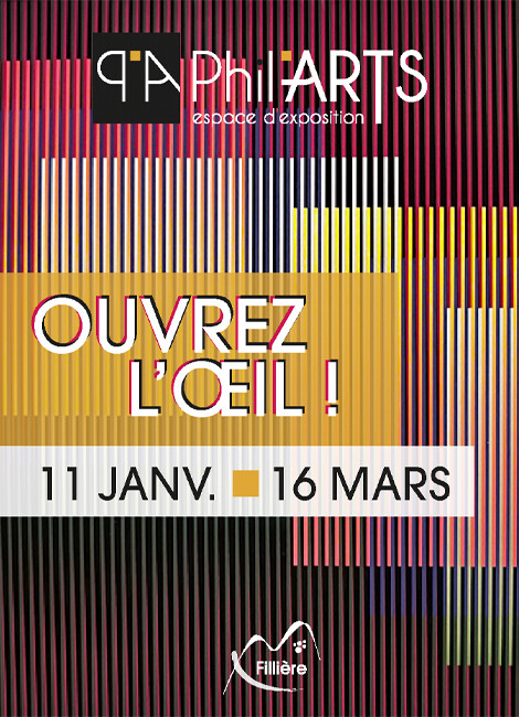 Ouvrez l’oeil, exposition collective sur l’illusion d’optique