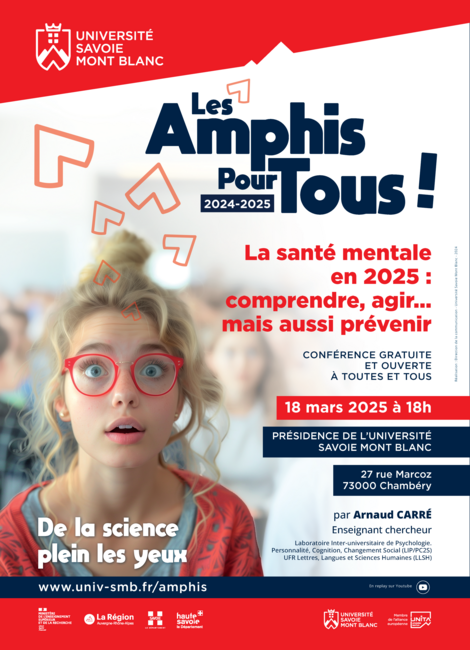 Amphis Pour Tous - La santé mentale en 2025 : comprendre, agir… mais aussi prévenir