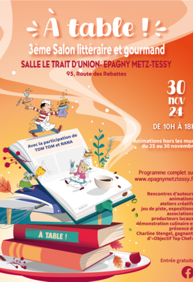 « À Table ! »  Salon littéraire  et gourmand