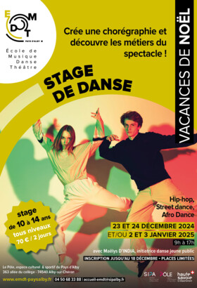 Stage de danse 10-14 ans