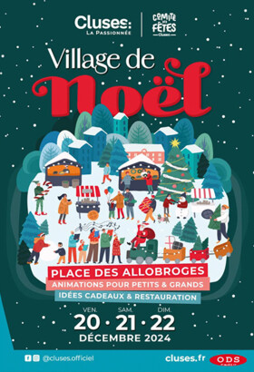 Village de Noël à Cluses