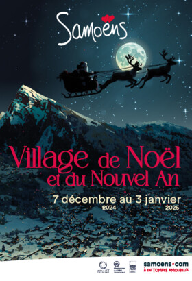 Le village de Noël et du Nouvel An